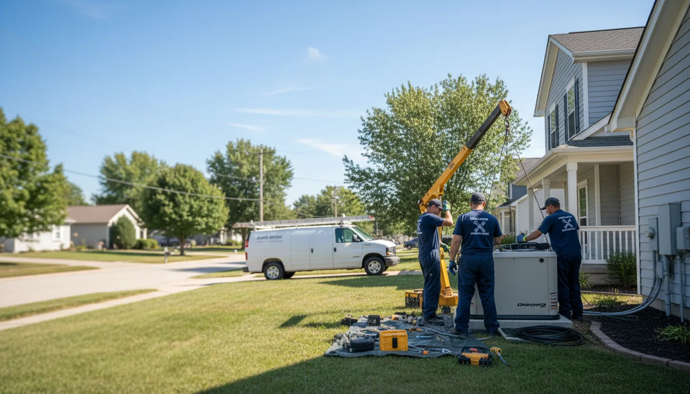 Generator Installation in Woodson, TX near me